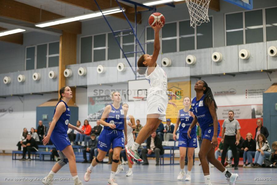 Hans-Wilhelm-Renkhoff Halle, Marktheidenfeld, 26.10.2024, sport, action, DBB, Regionalliga Damen HR-Nord, Basketball, TGW, TVM, TG 48 Würzburg 2, TV Marktheidenfeld - Bild-ID: 2449125