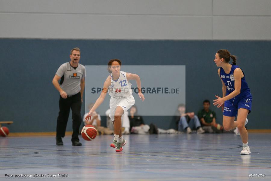 Hans-Wilhelm-Renkhoff Halle, Marktheidenfeld, 26.10.2024, sport, action, DBB, Regionalliga Damen HR-Nord, Basketball, TGW, TVM, TG 48 Würzburg 2, TV Marktheidenfeld - Bild-ID: 2449126