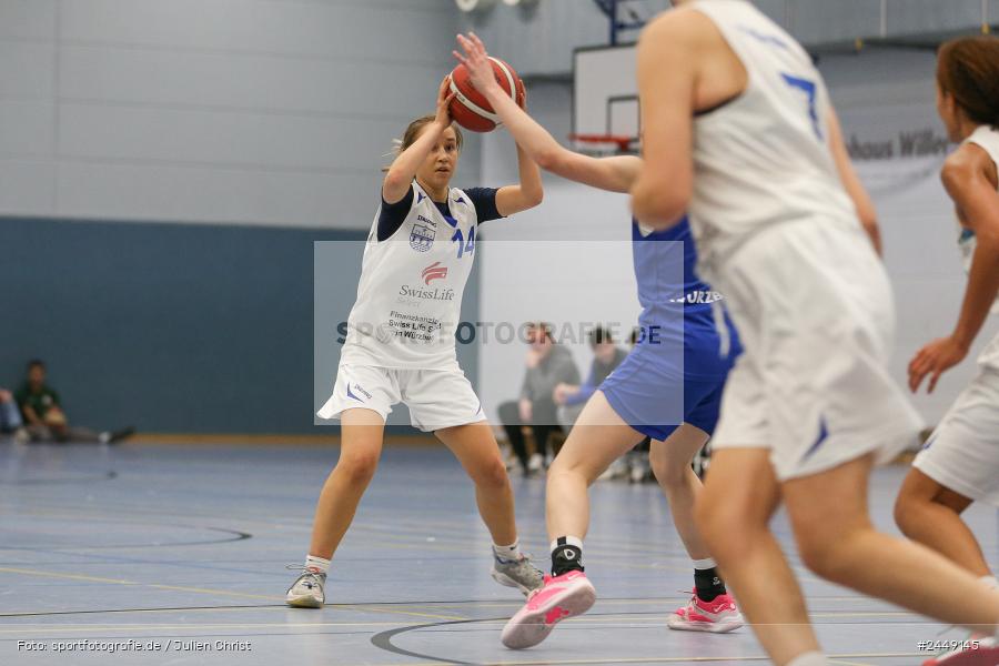 Hans-Wilhelm-Renkhoff Halle, Marktheidenfeld, 26.10.2024, sport, action, DBB, Regionalliga Damen HR-Nord, Basketball, TGW, TVM, TG 48 Würzburg 2, TV Marktheidenfeld - Bild-ID: 2449145