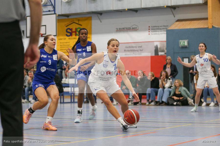 Hans-Wilhelm-Renkhoff Halle, Marktheidenfeld, 26.10.2024, sport, action, DBB, Regionalliga Damen HR-Nord, Basketball, TGW, TVM, TG 48 Würzburg 2, TV Marktheidenfeld - Bild-ID: 2449149