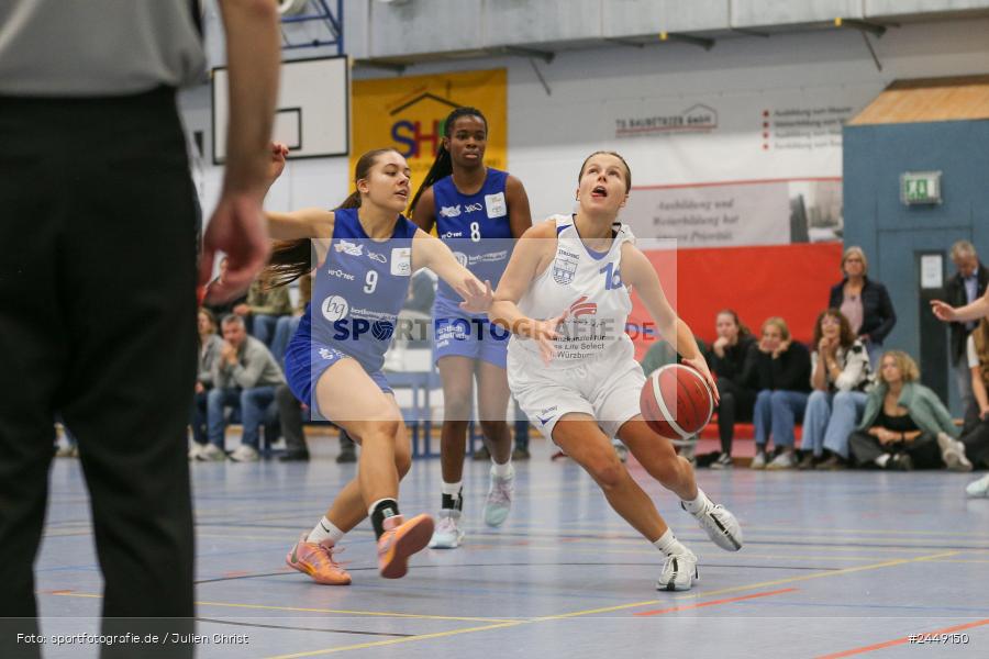 Hans-Wilhelm-Renkhoff Halle, Marktheidenfeld, 26.10.2024, sport, action, DBB, Regionalliga Damen HR-Nord, Basketball, TGW, TVM, TG 48 Würzburg 2, TV Marktheidenfeld - Bild-ID: 2449150