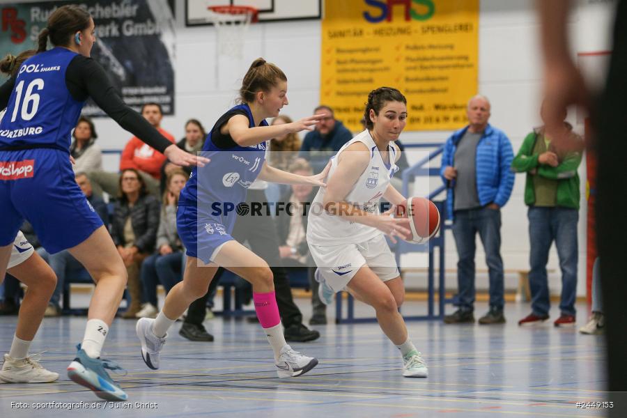Hans-Wilhelm-Renkhoff Halle, Marktheidenfeld, 26.10.2024, sport, action, DBB, Regionalliga Damen HR-Nord, Basketball, TGW, TVM, TG 48 Würzburg 2, TV Marktheidenfeld - Bild-ID: 2449153