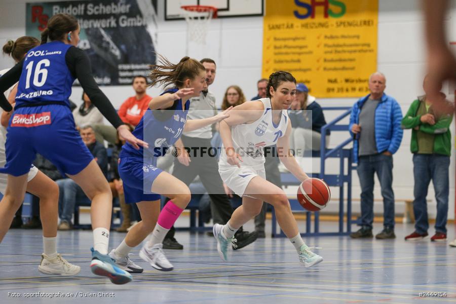 Hans-Wilhelm-Renkhoff Halle, Marktheidenfeld, 26.10.2024, sport, action, DBB, Regionalliga Damen HR-Nord, Basketball, TGW, TVM, TG 48 Würzburg 2, TV Marktheidenfeld - Bild-ID: 2449154