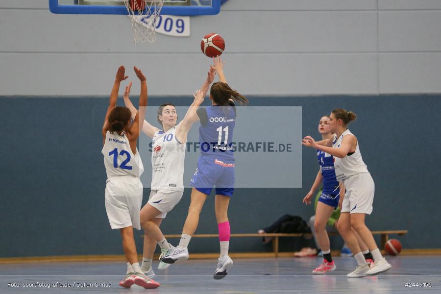 Hans-Wilhelm-Renkhoff Halle, Marktheidenfeld, 26.10.2024, sport, action, DBB, Regionalliga Damen HR-Nord, Basketball, TGW, TVM, TG 48 Würzburg 2, TV Marktheidenfeld - Bild-ID: 2449156