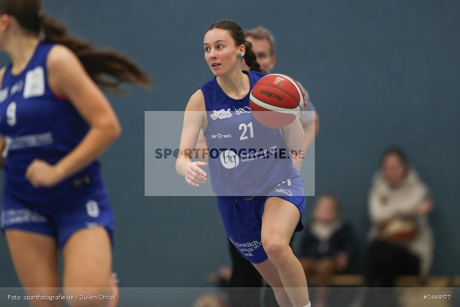 Hans-Wilhelm-Renkhoff Halle, Marktheidenfeld, 26.10.2024, sport, action, DBB, Regionalliga Damen HR-Nord, Basketball, TGW, TVM, TG 48 Würzburg 2, TV Marktheidenfeld - Bild-ID: 2449177