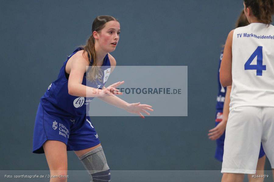 Hans-Wilhelm-Renkhoff Halle, Marktheidenfeld, 26.10.2024, sport, action, DBB, Regionalliga Damen HR-Nord, Basketball, TGW, TVM, TG 48 Würzburg 2, TV Marktheidenfeld - Bild-ID: 2449179