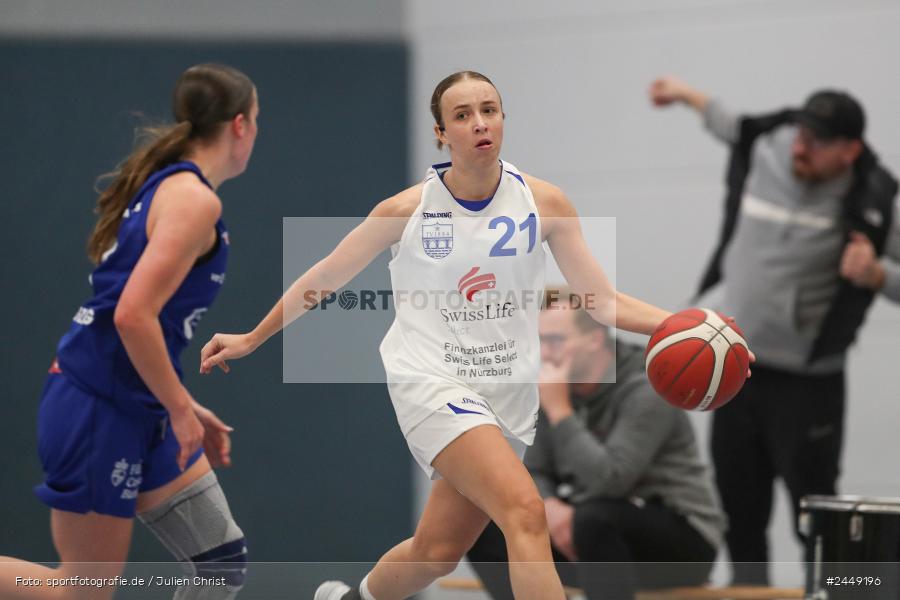 Hans-Wilhelm-Renkhoff Halle, Marktheidenfeld, 26.10.2024, sport, action, DBB, Regionalliga Damen HR-Nord, Basketball, TGW, TVM, TG 48 Würzburg 2, TV Marktheidenfeld - Bild-ID: 2449196