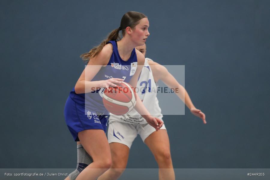 Hans-Wilhelm-Renkhoff Halle, Marktheidenfeld, 26.10.2024, sport, action, DBB, Regionalliga Damen HR-Nord, Basketball, TGW, TVM, TG 48 Würzburg 2, TV Marktheidenfeld - Bild-ID: 2449203
