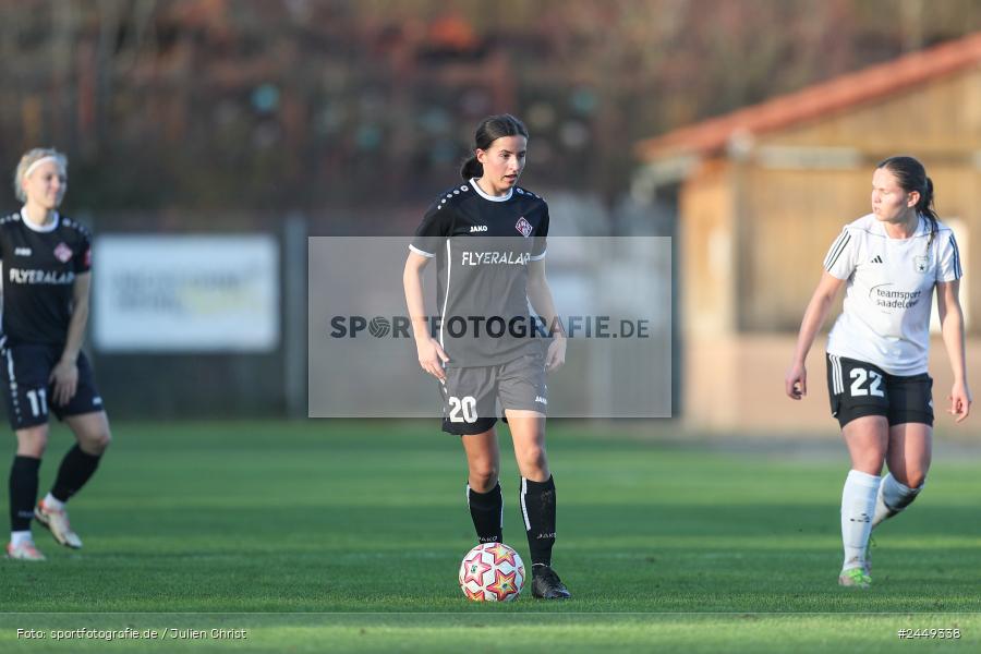 KRE-Sportpark Heuchelhof, Würzburg, 26.10.2024, sport, action, Fussball, BFV, 8. Spieltag, Bayernliga Frauen, FCS, FWK, FC Stern München, FC Würzburger Kickers - Bild-ID: 2449338