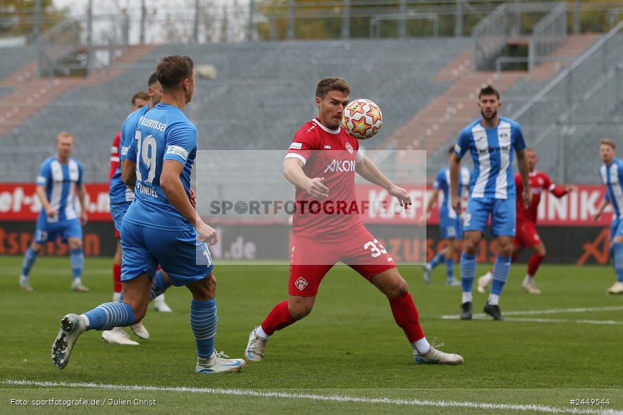 AKON Arena, Würzburg, 26.10.2024, sport, action, Fussball, BFV, Regionalliga Bayern, 17. Spieltag, FVI, FWK, FV Illertissen, FC Würzburger Kickers - Bild-ID: 2449544