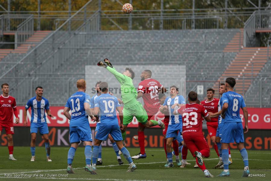 AKON Arena, Würzburg, 26.10.2024, sport, action, Fussball, BFV, Regionalliga Bayern, 17. Spieltag, FVI, FWK, FV Illertissen, FC Würzburger Kickers - Bild-ID: 2449662