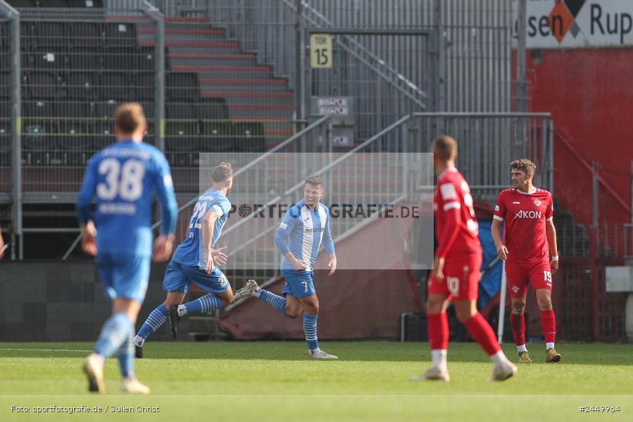 AKON Arena, Würzburg, 26.10.2024, sport, action, Fussball, BFV, Regionalliga Bayern, 17. Spieltag, FVI, FWK, FV Illertissen, FC Würzburger Kickers - Bild-ID: 2449964