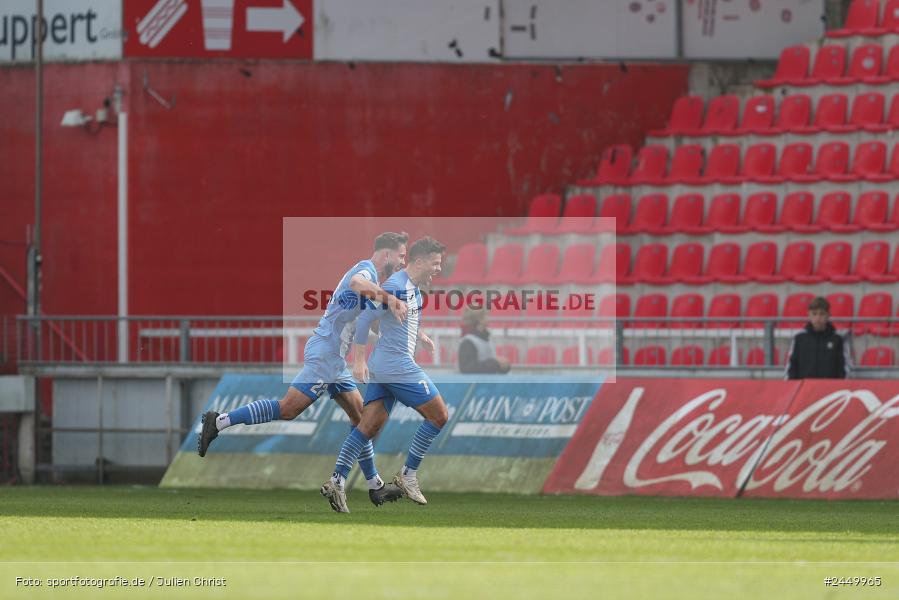 AKON Arena, Würzburg, 26.10.2024, sport, action, Fussball, BFV, Regionalliga Bayern, 17. Spieltag, FVI, FWK, FV Illertissen, FC Würzburger Kickers - Bild-ID: 2449965