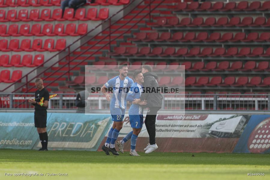 AKON Arena, Würzburg, 26.10.2024, sport, action, Fussball, BFV, Regionalliga Bayern, 17. Spieltag, FVI, FWK, FV Illertissen, FC Würzburger Kickers - Bild-ID: 2449966