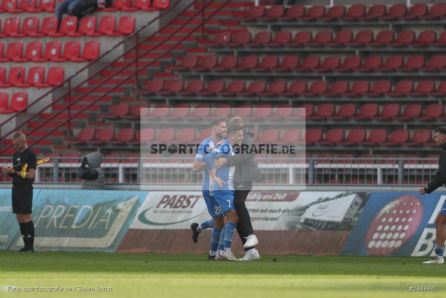 AKON Arena, Würzburg, 26.10.2024, sport, action, Fussball, BFV, Regionalliga Bayern, 17. Spieltag, FVI, FWK, FV Illertissen, FC Würzburger Kickers - Bild-ID: 2449967