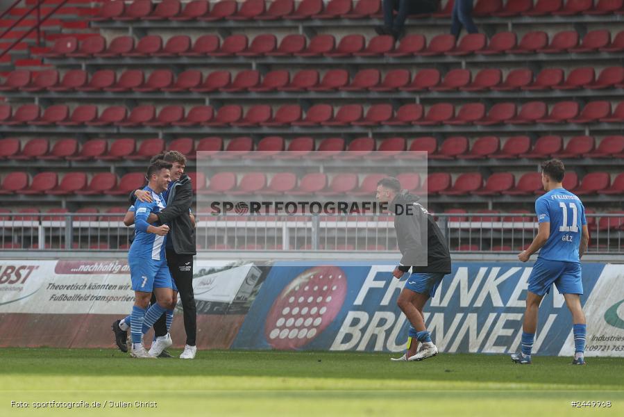 AKON Arena, Würzburg, 26.10.2024, sport, action, Fussball, BFV, Regionalliga Bayern, 17. Spieltag, FVI, FWK, FV Illertissen, FC Würzburger Kickers - Bild-ID: 2449968