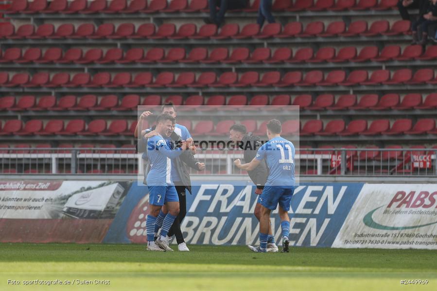 AKON Arena, Würzburg, 26.10.2024, sport, action, Fussball, BFV, Regionalliga Bayern, 17. Spieltag, FVI, FWK, FV Illertissen, FC Würzburger Kickers - Bild-ID: 2449969
