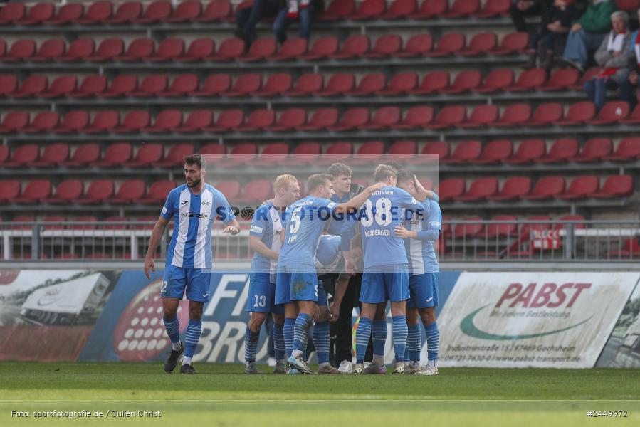 AKON Arena, Würzburg, 26.10.2024, sport, action, Fussball, BFV, Regionalliga Bayern, 17. Spieltag, FVI, FWK, FV Illertissen, FC Würzburger Kickers - Bild-ID: 2449972