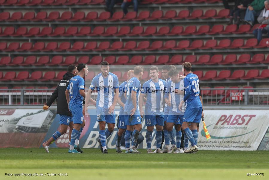AKON Arena, Würzburg, 26.10.2024, sport, action, Fussball, BFV, Regionalliga Bayern, 17. Spieltag, FVI, FWK, FV Illertissen, FC Würzburger Kickers - Bild-ID: 2449973