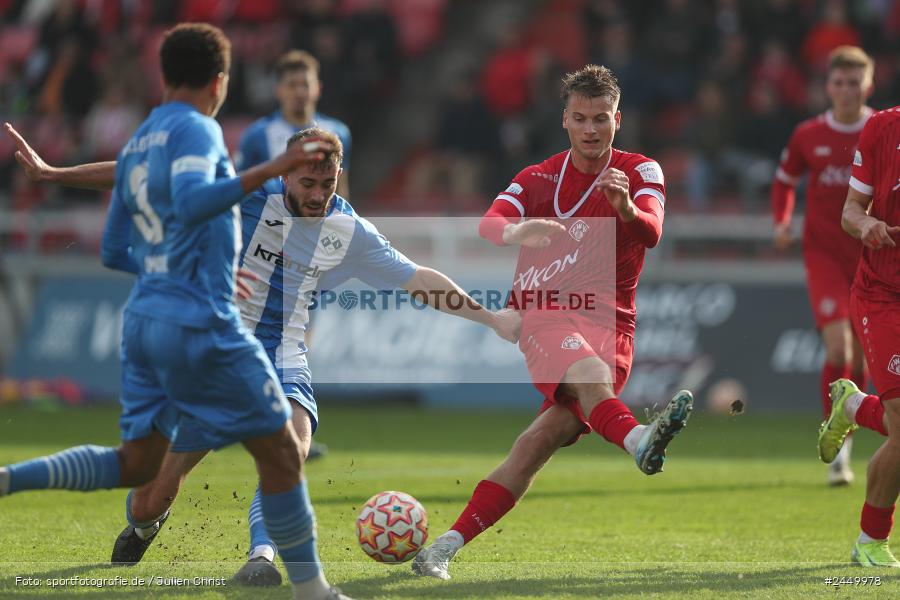 AKON Arena, Würzburg, 26.10.2024, sport, action, Fussball, BFV, Regionalliga Bayern, 17. Spieltag, FVI, FWK, FV Illertissen, FC Würzburger Kickers - Bild-ID: 2449978