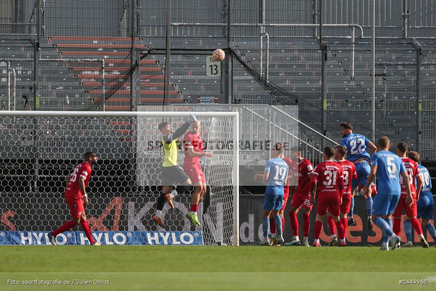 AKON Arena, Würzburg, 26.10.2024, sport, action, Fussball, BFV, Regionalliga Bayern, 17. Spieltag, FVI, FWK, FV Illertissen, FC Würzburger Kickers - Bild-ID: 2449985