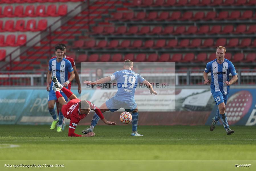 AKON Arena, Würzburg, 26.10.2024, sport, action, Fussball, BFV, Regionalliga Bayern, 17. Spieltag, FVI, FWK, FV Illertissen, FC Würzburger Kickers - Bild-ID: 2449997
