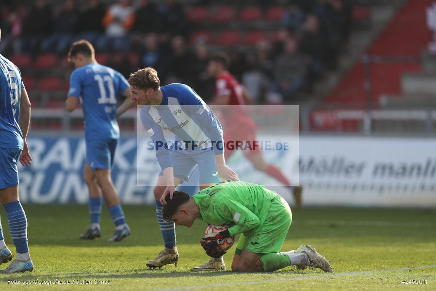 AKON Arena, Würzburg, 26.10.2024, sport, action, Fussball, BFV, Regionalliga Bayern, 17. Spieltag, FVI, FWK, FV Illertissen, FC Würzburger Kickers - Bild-ID: 2450011