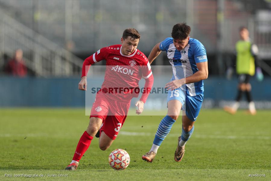 AKON Arena, Würzburg, 26.10.2024, sport, action, Fussball, BFV, Regionalliga Bayern, 17. Spieltag, FVI, FWK, FV Illertissen, FC Würzburger Kickers - Bild-ID: 2450018