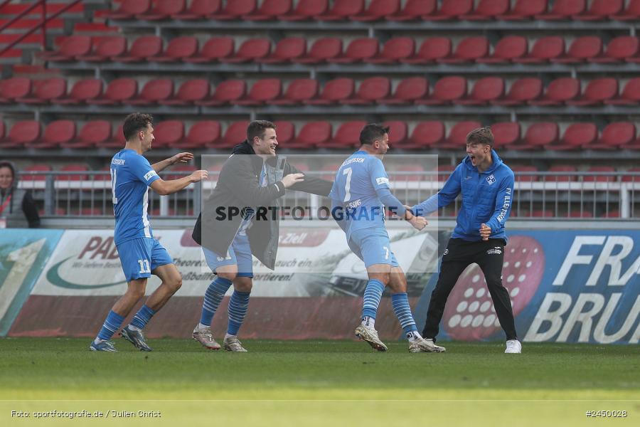AKON Arena, Würzburg, 26.10.2024, sport, action, Fussball, BFV, Regionalliga Bayern, 17. Spieltag, FVI, FWK, FV Illertissen, FC Würzburger Kickers - Bild-ID: 2450028