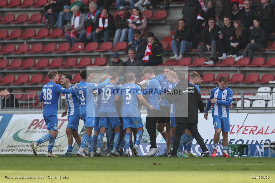 AKON Arena, Würzburg, 26.10.2024, sport, action, Fussball, BFV, Regionalliga Bayern, 17. Spieltag, FVI, FWK, FV Illertissen, FC Würzburger Kickers - Bild-ID: 2450030