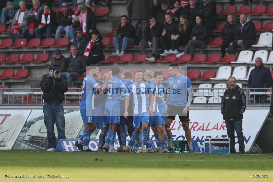 AKON Arena, Würzburg, 26.10.2024, sport, action, Fussball, BFV, Regionalliga Bayern, 17. Spieltag, FVI, FWK, FV Illertissen, FC Würzburger Kickers - Bild-ID: 2450032