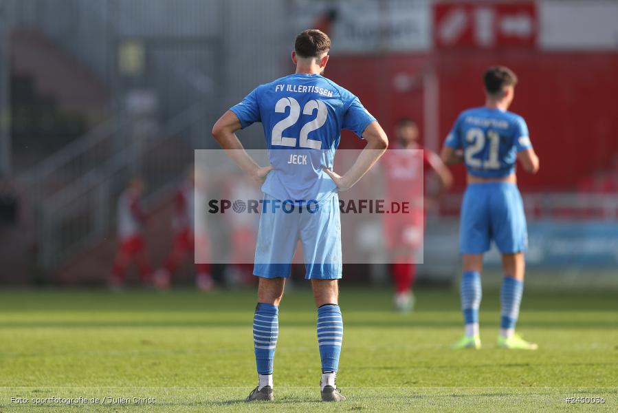 AKON Arena, Würzburg, 26.10.2024, sport, action, Fussball, BFV, Regionalliga Bayern, 17. Spieltag, FVI, FWK, FV Illertissen, FC Würzburger Kickers - Bild-ID: 2450036