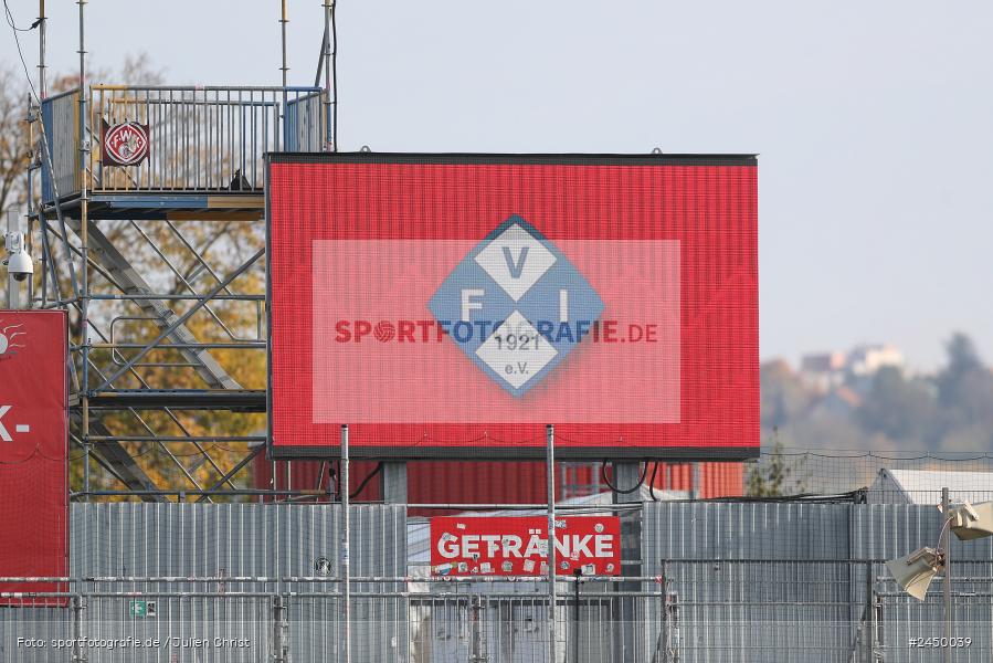 AKON Arena, Würzburg, 26.10.2024, sport, action, Fussball, BFV, Regionalliga Bayern, 17. Spieltag, FVI, FWK, FV Illertissen, FC Würzburger Kickers - Bild-ID: 2450039