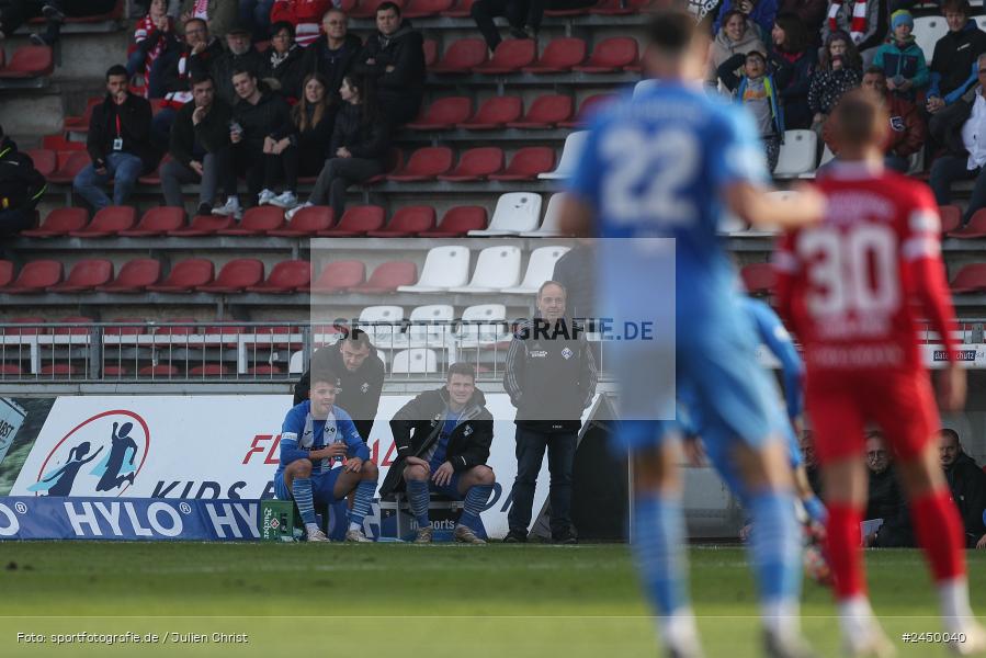 AKON Arena, Würzburg, 26.10.2024, sport, action, Fussball, BFV, Regionalliga Bayern, 17. Spieltag, FVI, FWK, FV Illertissen, FC Würzburger Kickers - Bild-ID: 2450040