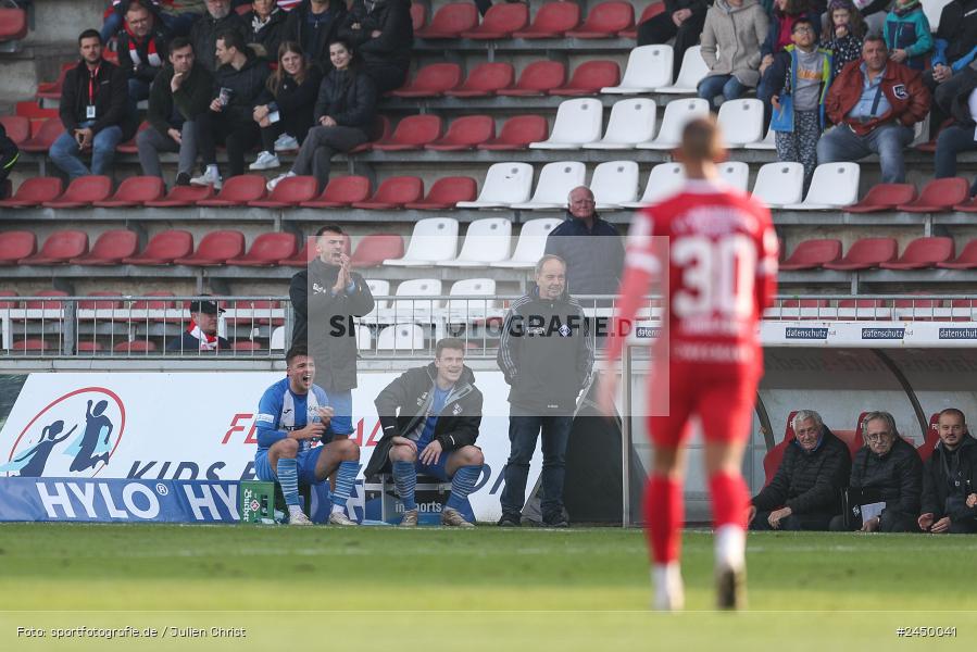 AKON Arena, Würzburg, 26.10.2024, sport, action, Fussball, BFV, Regionalliga Bayern, 17. Spieltag, FVI, FWK, FV Illertissen, FC Würzburger Kickers - Bild-ID: 2450041