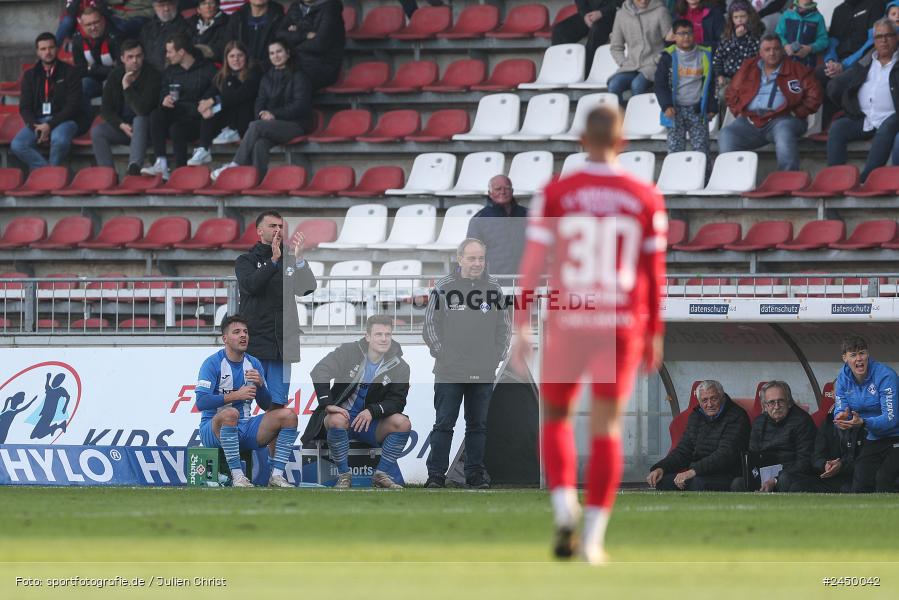 AKON Arena, Würzburg, 26.10.2024, sport, action, Fussball, BFV, Regionalliga Bayern, 17. Spieltag, FVI, FWK, FV Illertissen, FC Würzburger Kickers - Bild-ID: 2450042