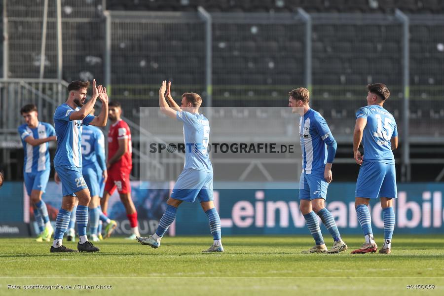 AKON Arena, Würzburg, 26.10.2024, sport, action, Fussball, BFV, Regionalliga Bayern, 17. Spieltag, FVI, FWK, FV Illertissen, FC Würzburger Kickers - Bild-ID: 2450059