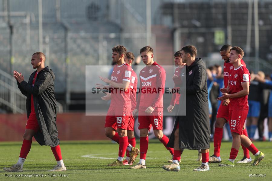 AKON Arena, Würzburg, 26.10.2024, sport, action, Fussball, BFV, Regionalliga Bayern, 17. Spieltag, FVI, FWK, FV Illertissen, FC Würzburger Kickers - Bild-ID: 2450063