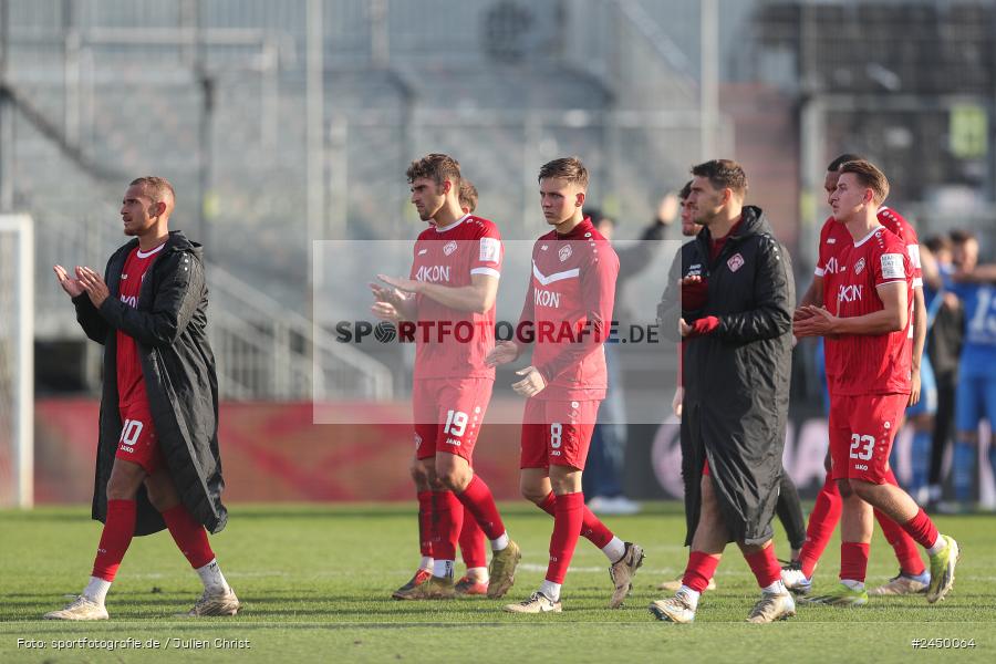 AKON Arena, Würzburg, 26.10.2024, sport, action, Fussball, BFV, Regionalliga Bayern, 17. Spieltag, FVI, FWK, FV Illertissen, FC Würzburger Kickers - Bild-ID: 2450064