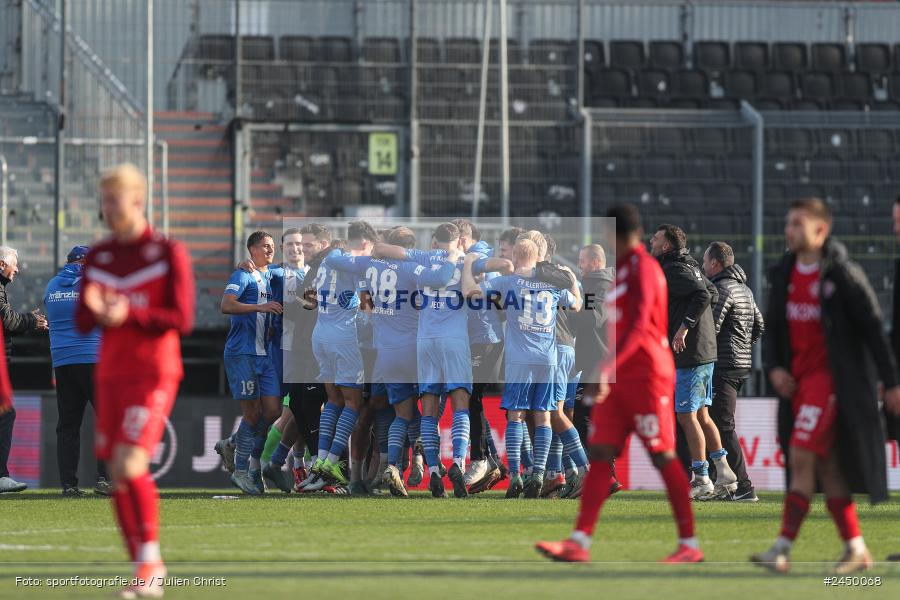 AKON Arena, Würzburg, 26.10.2024, sport, action, Fussball, BFV, Regionalliga Bayern, 17. Spieltag, FVI, FWK, FV Illertissen, FC Würzburger Kickers - Bild-ID: 2450068
