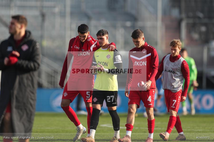 AKON Arena, Würzburg, 26.10.2024, sport, action, Fussball, BFV, Regionalliga Bayern, 17. Spieltag, FVI, FWK, FV Illertissen, FC Würzburger Kickers - Bild-ID: 2450072