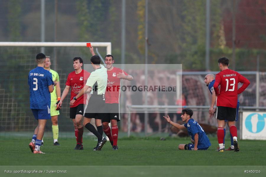 Sportgelände, Lohr am Main, 27.10.2024, sport, action, Fussball, BFV, Bezirksliga Unterfranken West, 16. Spieltag, SVB, TSV, SV Birkenfeld, TSV Lohr - Bild-ID: 2450126