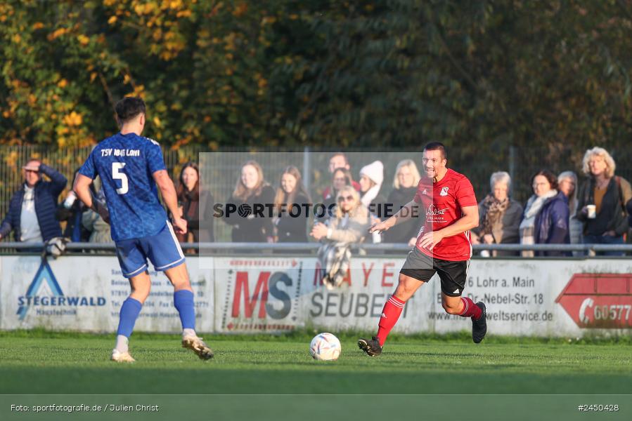 action, TSV Lohr, TSV, Sportgelände, Sport, SVB, SV Birkenfeld, Lohr am Main, Fussball, Bezirksliga Unterfranken West, BFV, 27.10.2024, 16. Spieltag - Bild-ID: 2450428