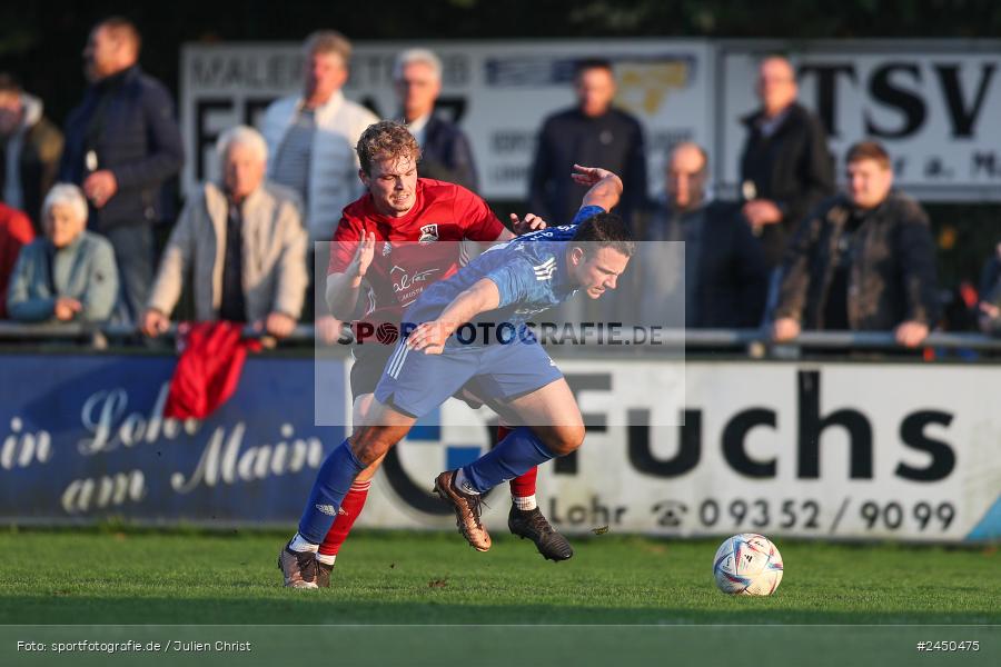 action, TSV Lohr, TSV, Sportgelände, Sport, SVB, SV Birkenfeld, Lohr am Main, Fussball, Bezirksliga Unterfranken West, BFV, 27.10.2024, 16. Spieltag - Bild-ID: 2450475