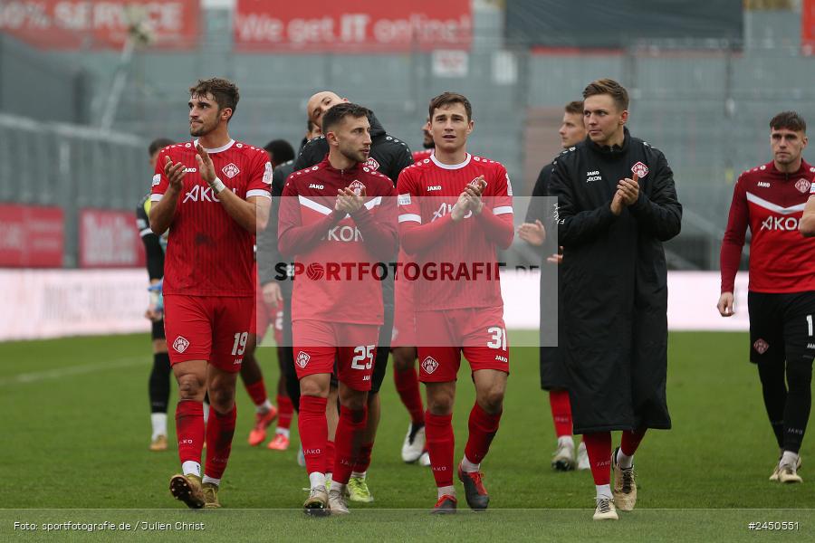 AKON Arena, Würzburg, 02.11.2024, sport, action, Fussball, BFV, 18. Spieltag, Regionalliga Bayern, TGM, FWK, Türkgücü München, FC Würzburger Kickers - Bild-ID: 2450551