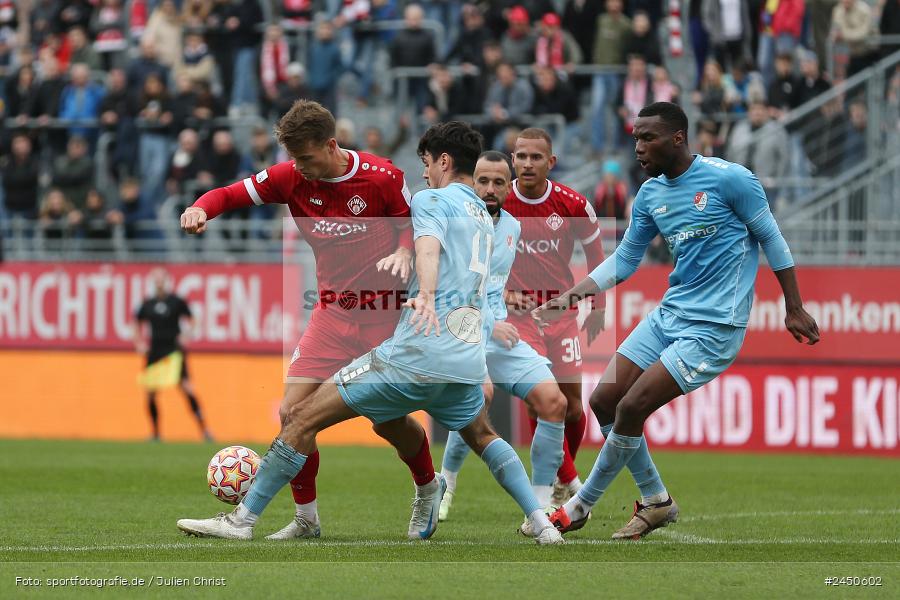 AKON Arena, Würzburg, 02.11.2024, sport, action, Fussball, BFV, 18. Spieltag, Regionalliga Bayern, TGM, FWK, Türkgücü München, FC Würzburger Kickers - Bild-ID: 2450602