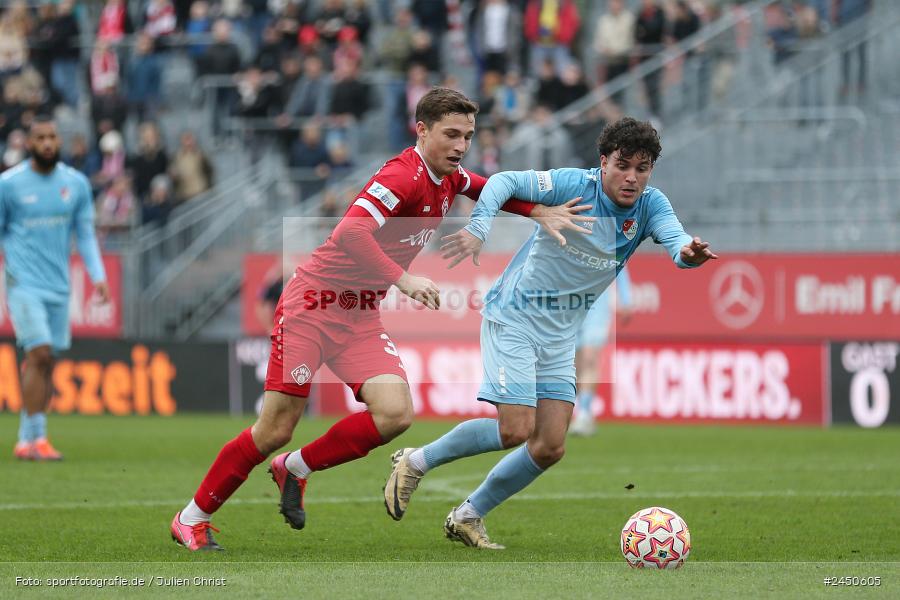 AKON Arena, Würzburg, 02.11.2024, sport, action, Fussball, BFV, 18. Spieltag, Regionalliga Bayern, TGM, FWK, Türkgücü München, FC Würzburger Kickers - Bild-ID: 2450605