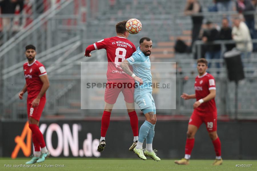 AKON Arena, Würzburg, 02.11.2024, sport, action, Fussball, BFV, 18. Spieltag, Regionalliga Bayern, TGM, FWK, Türkgücü München, FC Würzburger Kickers - Bild-ID: 2450637