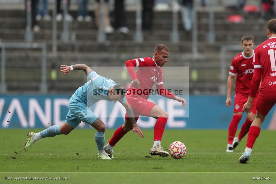 AKON Arena, Würzburg, 02.11.2024, sport, action, Fussball, BFV, 18. Spieltag, Regionalliga Bayern, TGM, FWK, Türkgücü München, FC Würzburger Kickers - Bild-ID: 2450645
