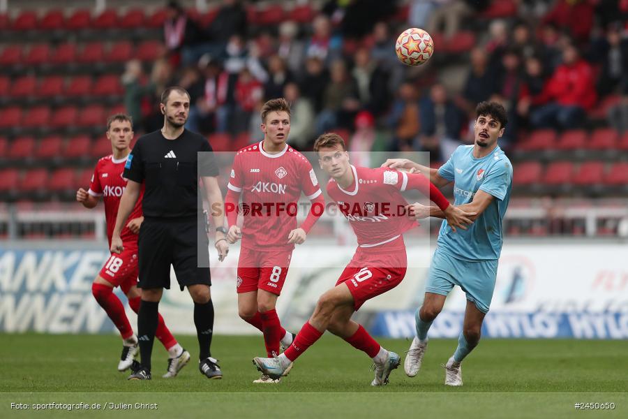 AKON Arena, Würzburg, 02.11.2024, sport, action, Fussball, BFV, 18. Spieltag, Regionalliga Bayern, TGM, FWK, Türkgücü München, FC Würzburger Kickers - Bild-ID: 2450650